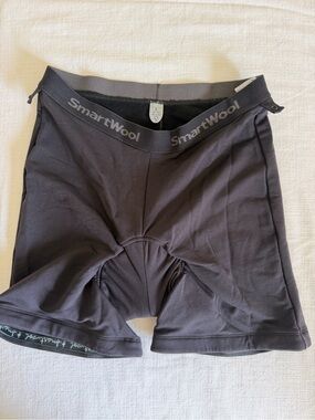 SmartWool Men's Active Bike Cycling Liner Black Briefs